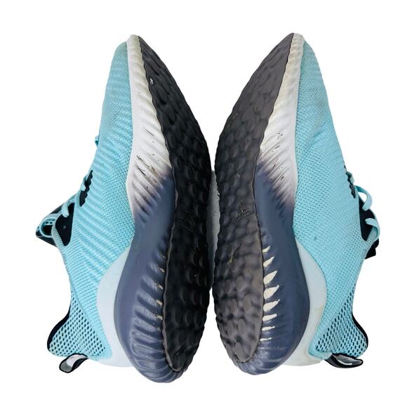 Adidas Alpha 3 Bounce‎ Running Shoes Sneakers B39429 Aqua Blue Womens Size 10 - Picture 8 of 11